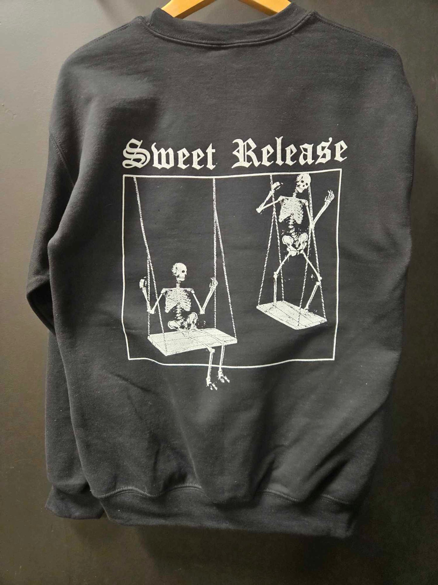 Discovery Through Torment SWEET RELEASE crewneck